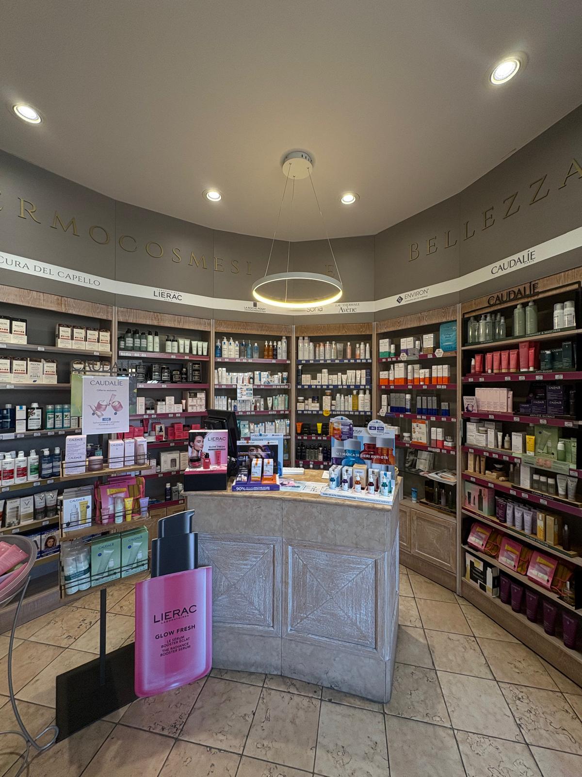 Reparto Dermocosmesi Farmacia Villani